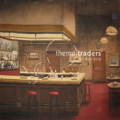 Cheers Bar backdrop Props, Prop Hire