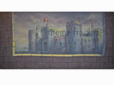 Castle Backdrop Props, Prop Hire