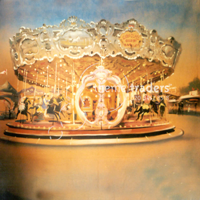 Carousel Backdrop Props, Prop Hire