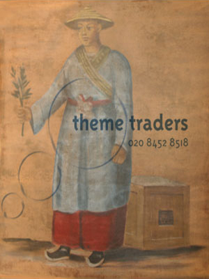 Chinese Man Backdrop Props, Prop Hire