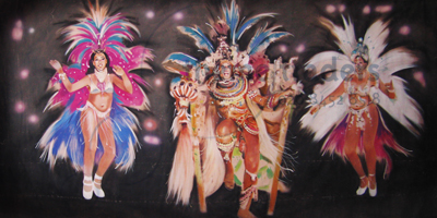 Carnival Backdrop Props, Prop Hire