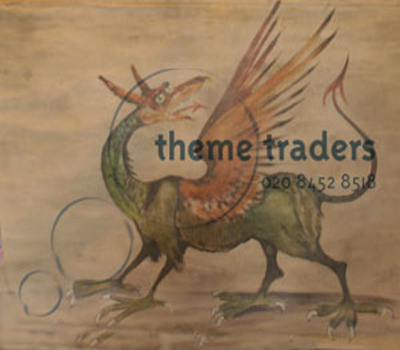 China Dragon Backdrop Props, Prop Hire