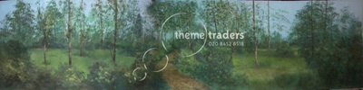 Forest Meadow Backdrop Props, Prop Hire