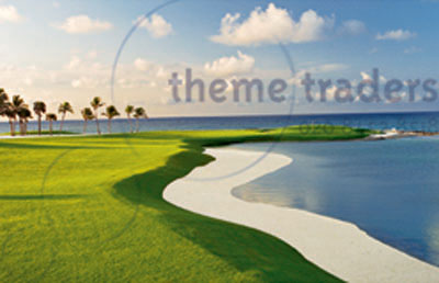 Golf Course Backdrop Props, Prop Hire