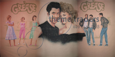 Grease Backdrop Props, Prop Hire