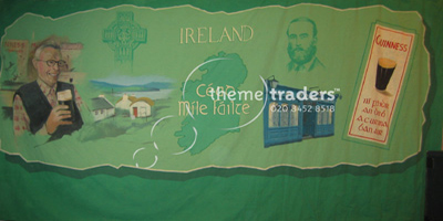 Ireland Backdrop Props, Prop Hire