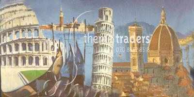 Italian Backdrop Props, Prop Hire