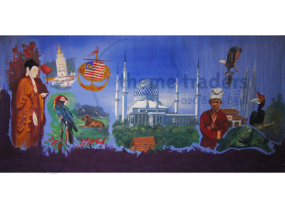 Malaysia backdrop Props, Prop Hire