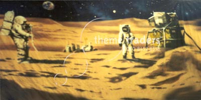 Moon Landing backdrop Props, Prop Hire