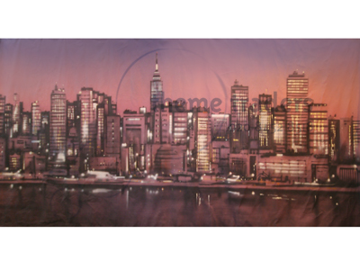 New york Skyline Backdrop Props, Prop Hire