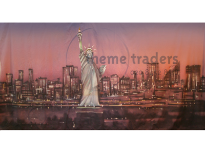 Statue of Liberty Backdrop Props, Prop Hire