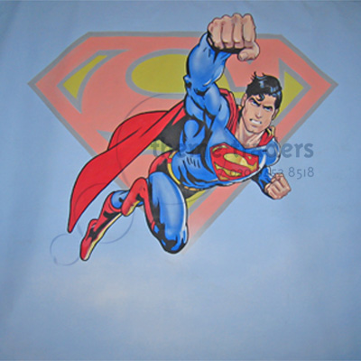 Superman Backdrop Props, Prop Hire