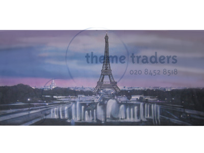 Paris Eiffel Tower Backdrop Props, Prop Hire