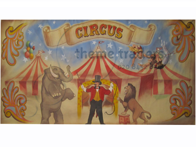 Circus Backdrop Props, Prop Hire