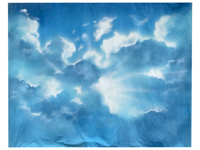 Clouds Sky Backdrop Props, Prop Hire