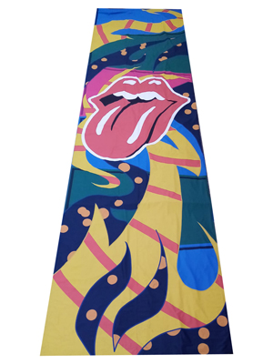 Rolling Stones Backdrops (Pair) Props, Prop Hire