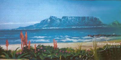 Cape Town South Africa backdrop Props, Prop Hire