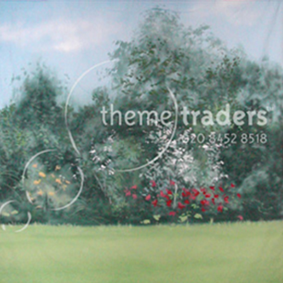 Summer Garden backdrop Props, Prop Hire