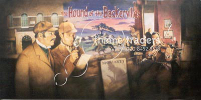 Sherlock Holmes Backdrop Props, Prop Hire