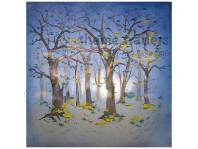 Scary Forest Backdrop Props, Prop Hire