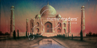Taj Mahal Backdrop Props, Prop Hire