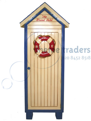 Seaside Hut- One hut ( no feet 1.72m ) and One hut 1.80m with feet Props, Prop Hire