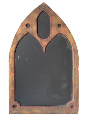 Gothic Blackboard Props, Prop Hire