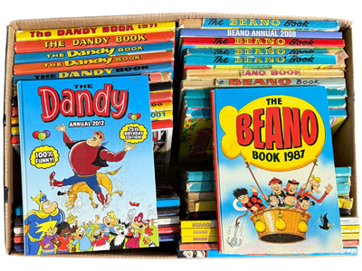 Beano and Dandy Books and Annuals Retro Props, Prop Hire