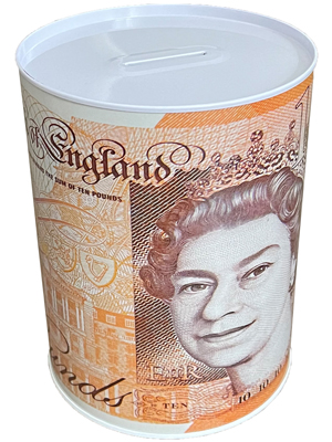Money Box (�10) Props, Prop Hire