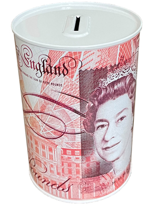 Money Box(�50) Props, Prop Hire