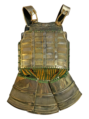Ancient World Gold Armour and Skirt Props, Prop Hire