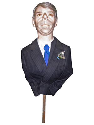 John Major Busts Props, Prop Hire