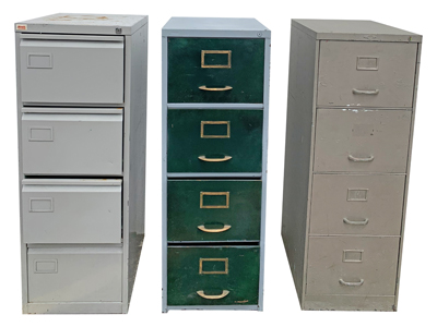 Filing Cabinet Props, Prop Hire