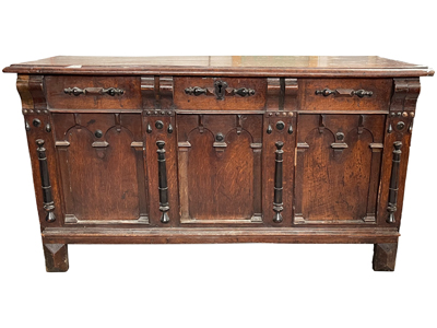 1.4 Metre Ancient Historic Chest Cabinet Props, Prop Hire