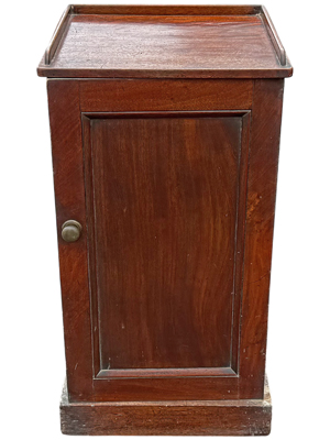 Retro Wooden Pot Bedside Cabinet Props, Prop Hire