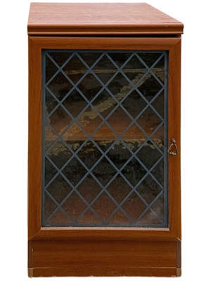 Glass Retro Side Display Cabinet Props, Prop Hire