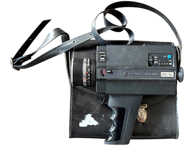Retro Bell and Howell Hand Video Camera in Case 674/Xl Props, Prop Hire