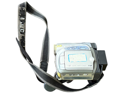 Digital Hand Video Camera with Neck Harness Props, Prop Hire