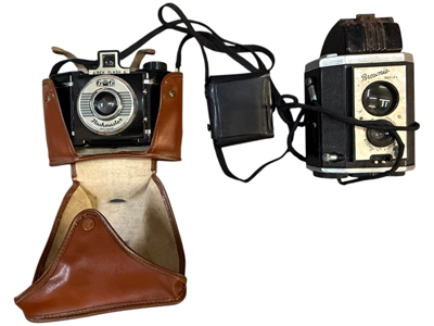 Rex66 Flash and Brownie Reflex Cameras Props, Prop Hire