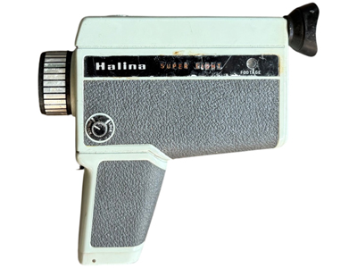 Rare Halina Super Eight Hand Held Cine Camera Props, Prop Hire