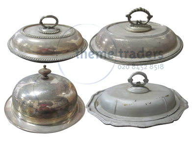 Silver Cloche Props, Prop Hire