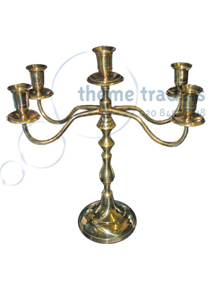 Gold Candelabras Props, Prop Hire