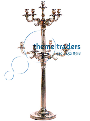 Fluted Column Candelabras Props, Prop Hire