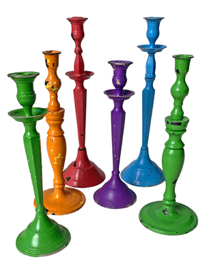 Contemporary Candelabra Props, Prop Hire