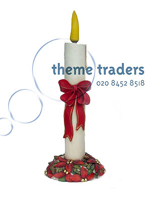 1.5 Metre Candle Statues Props, Prop Hire