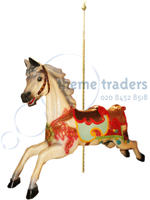 2 meter Carousel Horse Statues Props, Prop Hire