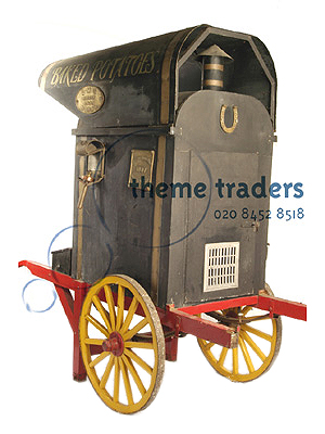 Full Size Market Victorian Potato Cart Props, Prop Hire