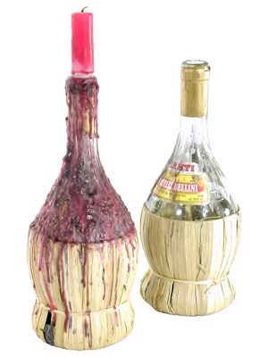 Chianti Bottles Props, Prop Hire