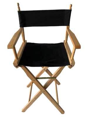 Tall Directors Chair Props, Prop Hire