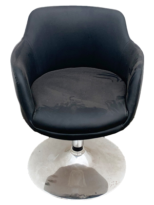 Black Tub Chair Props, Prop Hire